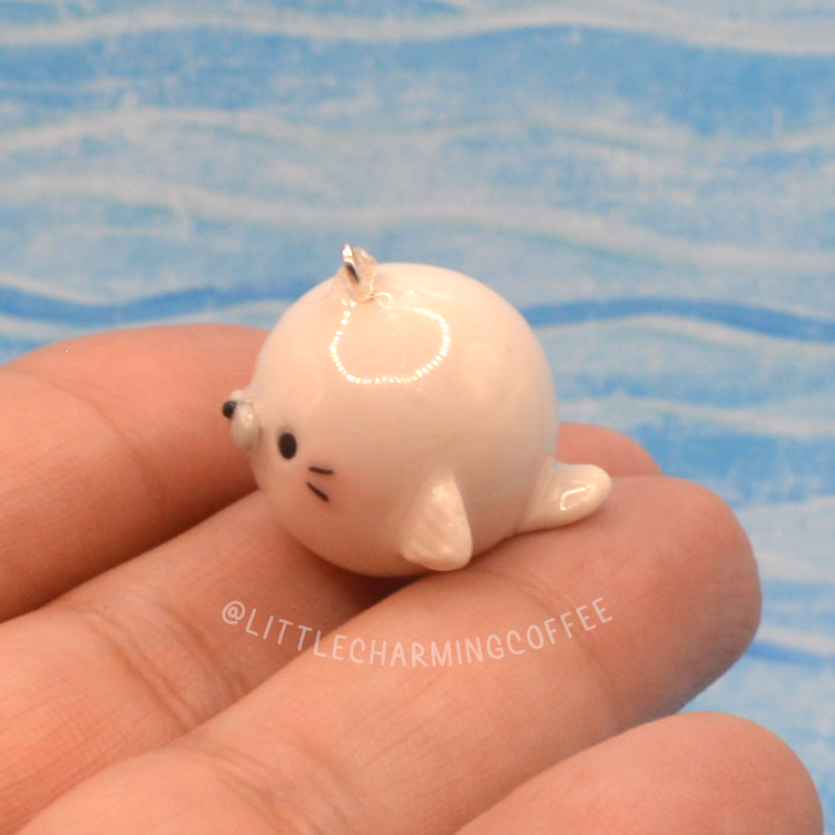 Chunky Seal | Polymer Clay Charm
