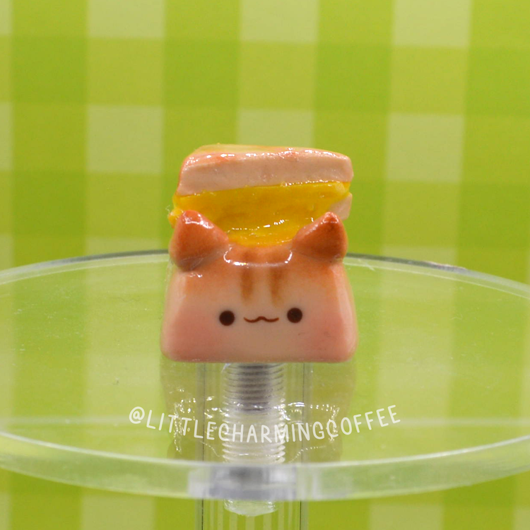 Grilled Cheese Cat | Keycap