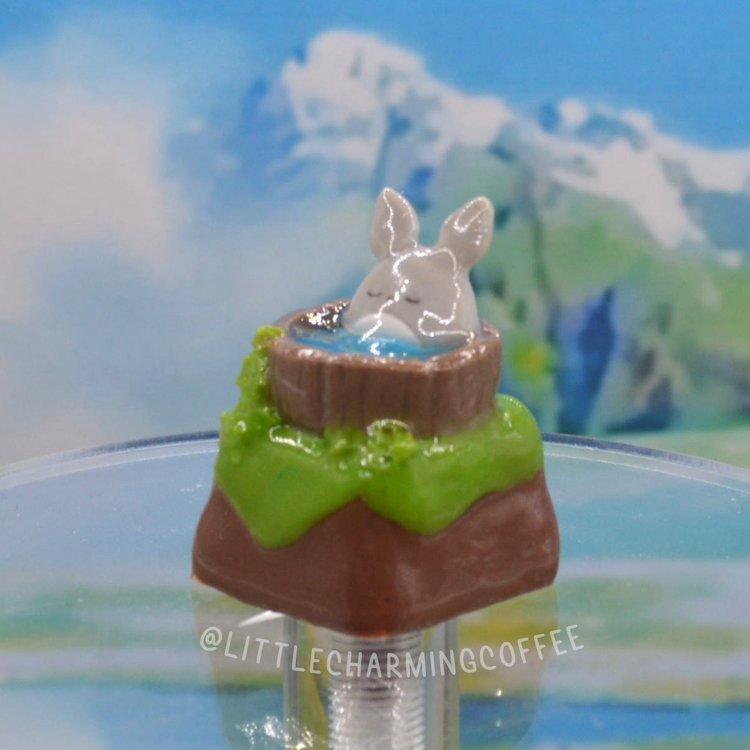 Totoro Hot Spring| Keycap