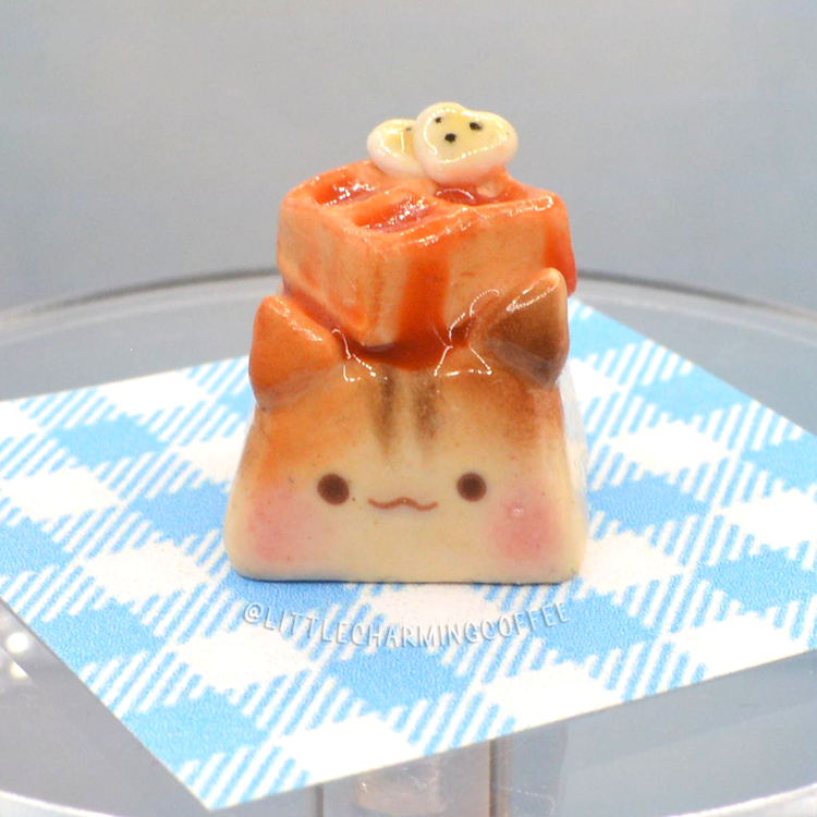 Waffle Cat | Keycap