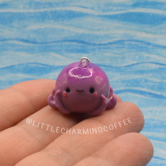 Chunky Octopus | Polymer Clay Charm